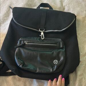 lululemon athletica Black Backpack